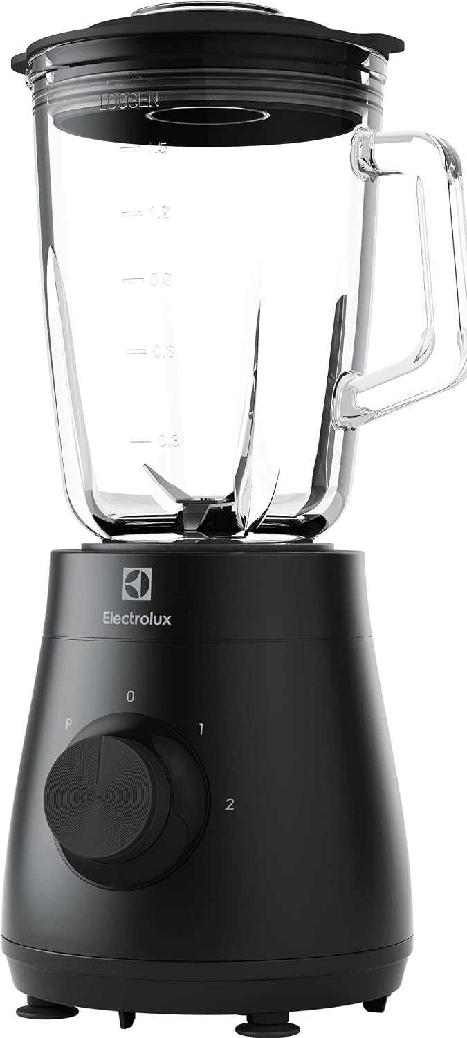 Electrolux E3TB1-4GG Mixer with TruFlow Blades, 500 W, Black