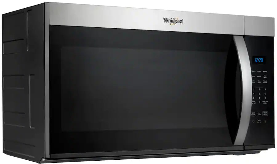 Whirlpool - 1.7 Cu. Ft. Over-the-Range Microwave with 1000-Watts Cooking Power - Stainless Steel